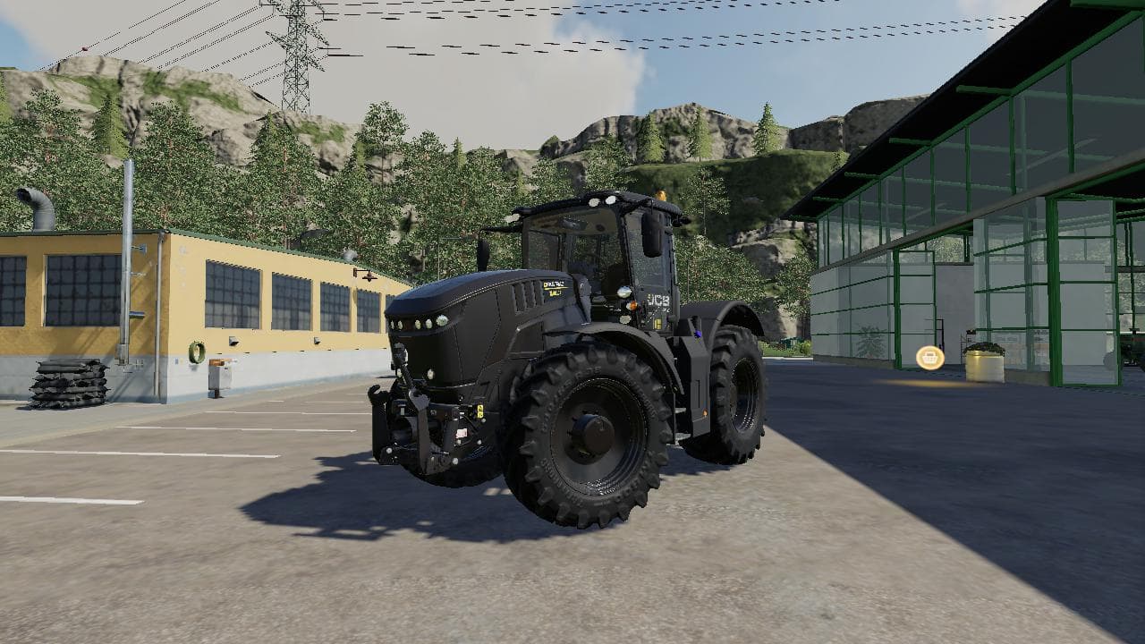 JCB FASTRAC 8330 BLACK WARRIOR
