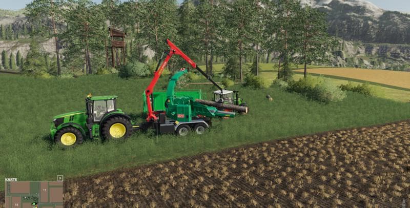 JENZ HEM583 WITH TURNABLE CRUSHER