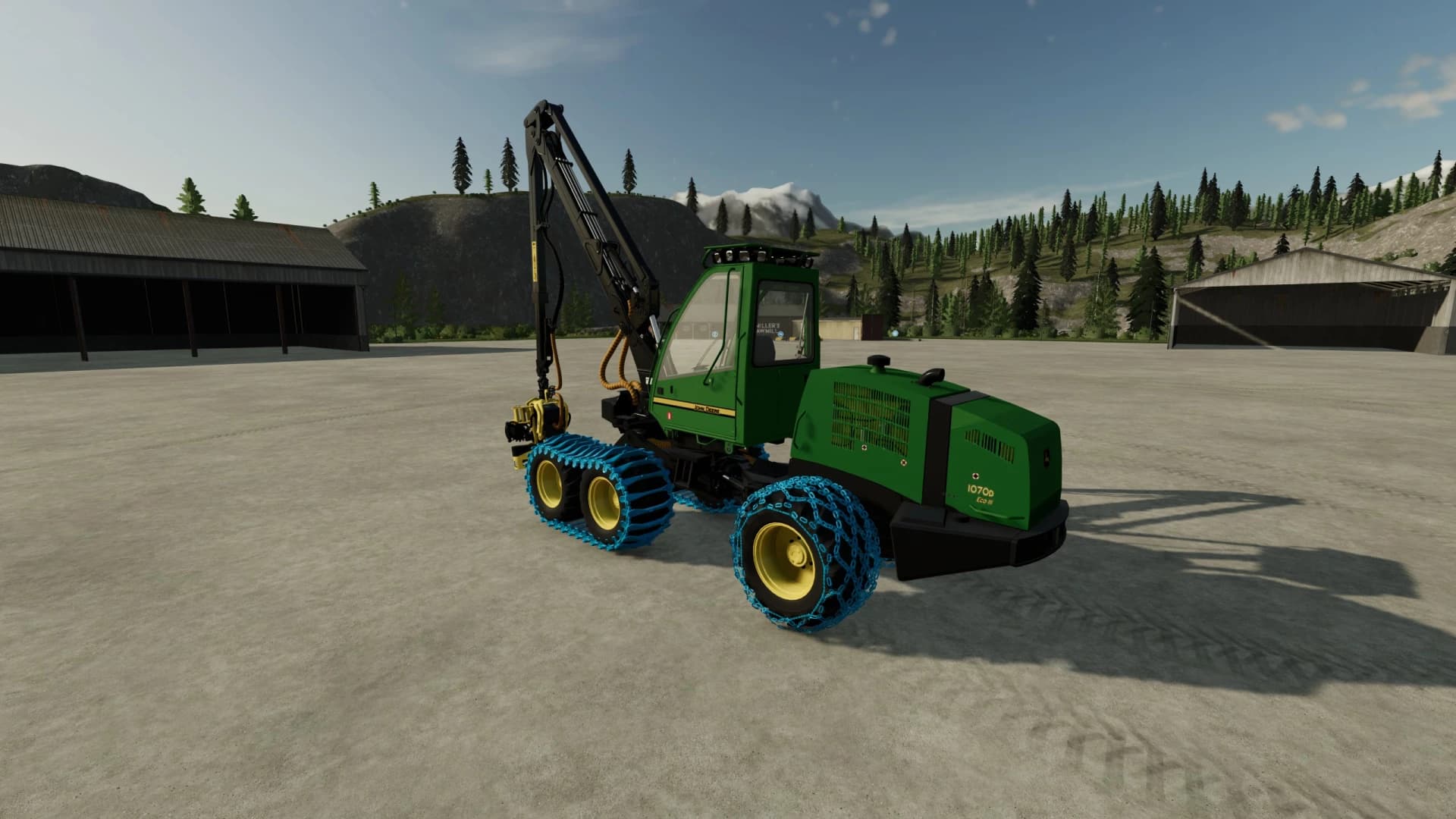 JOHN DEERE 1070D