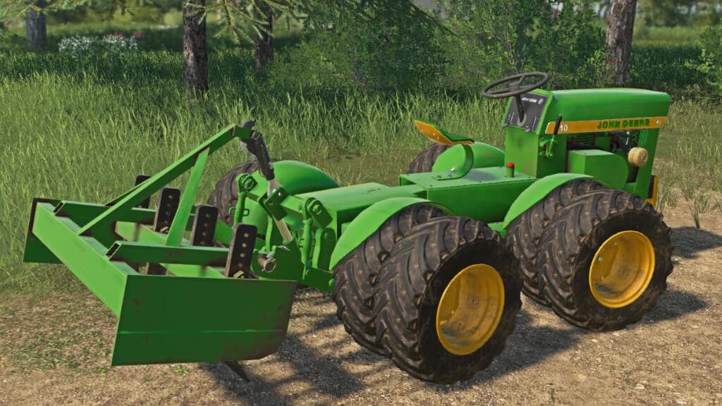JOHN DEERE 110 ROUND FENDER 4X4