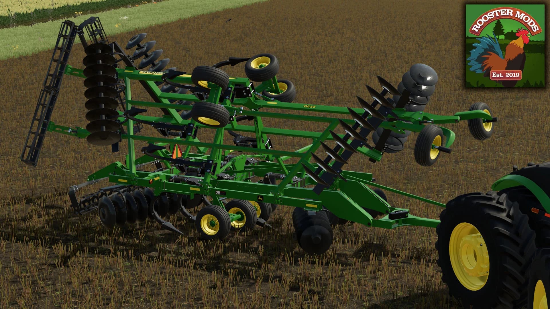 JOHN DEERE 2720 11 SHANK DISK RIPPER