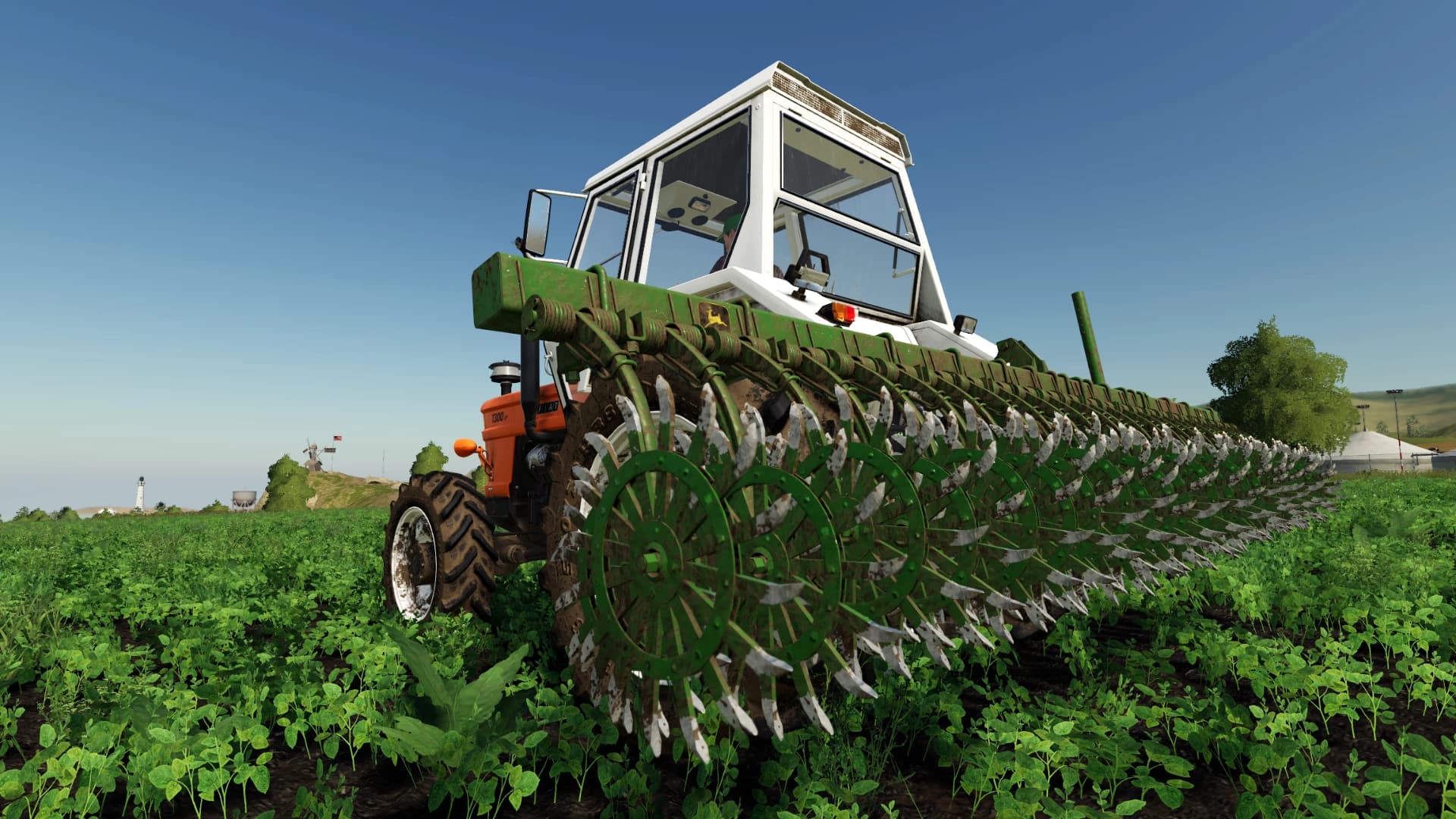 JOHN DEERE 400 ROTARY HOE