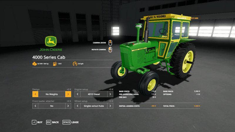 JOHN DEERE 4000 SERIES YEAR-A-ROUND