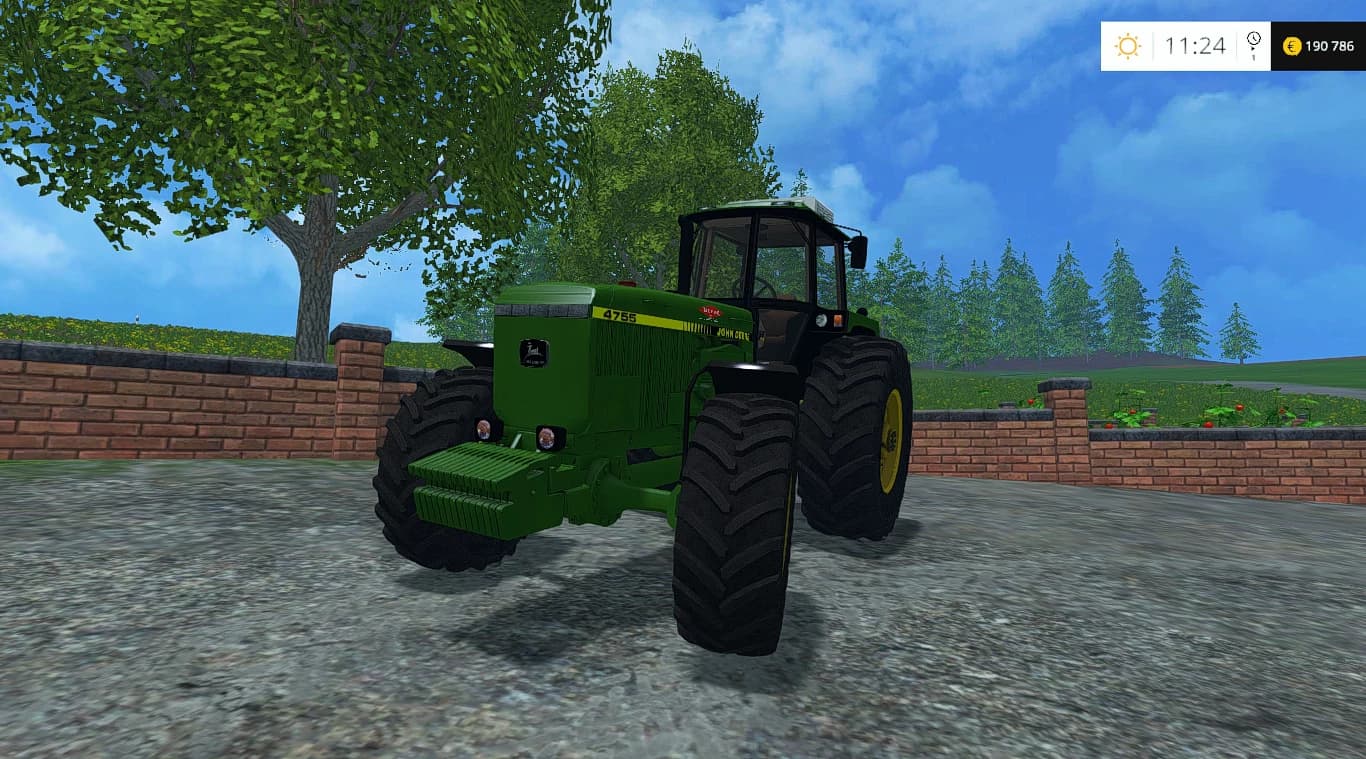 JOHN DEERE 4755 4WD TURBO