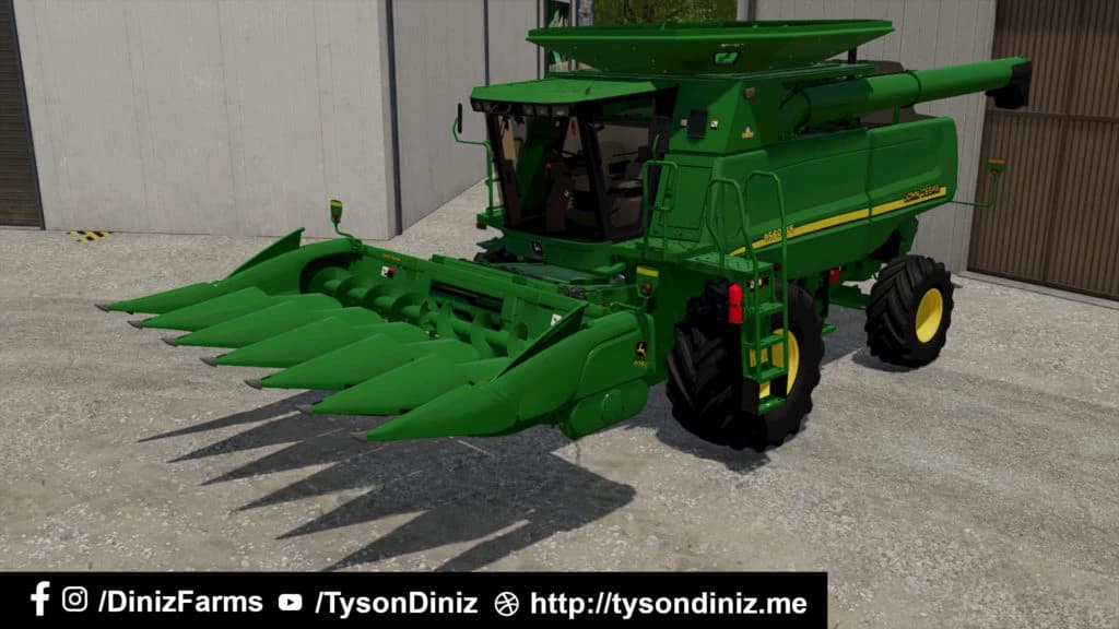JOHN DEERE 606C 6 ROW CORN HEADER