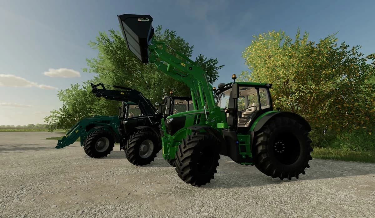 JOHN DEERE 643R SPECIAL COLOR