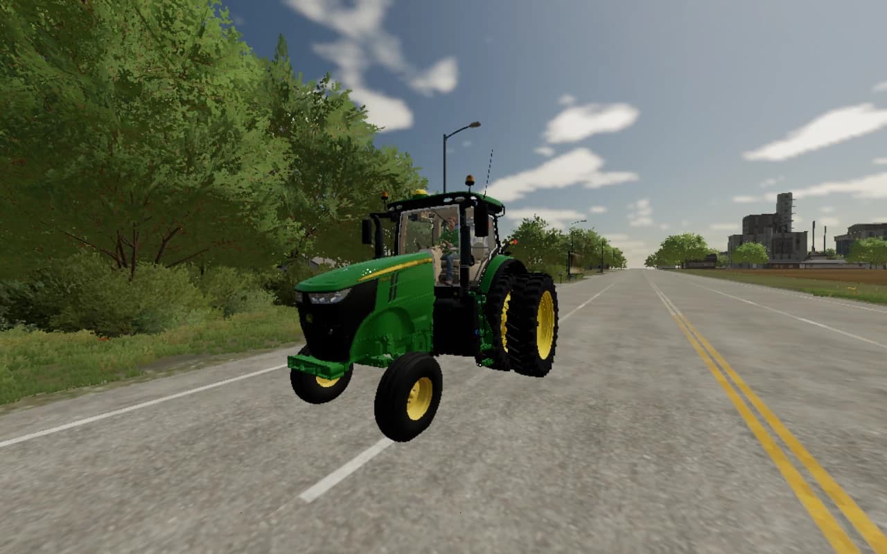 JOHN DEERE 7R US 2WD