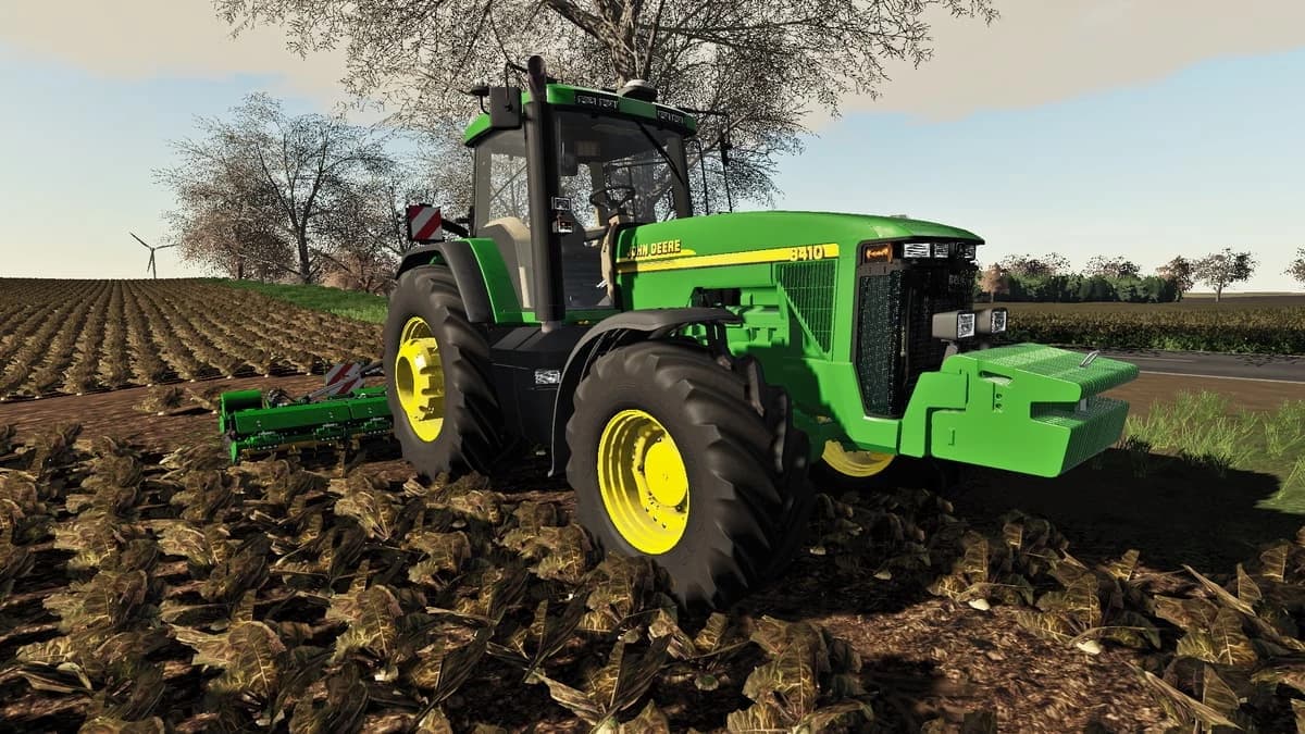 JOHN DEERE 8400 SERIE MIT SIC UND WEITEREN ANPASSUNGEN