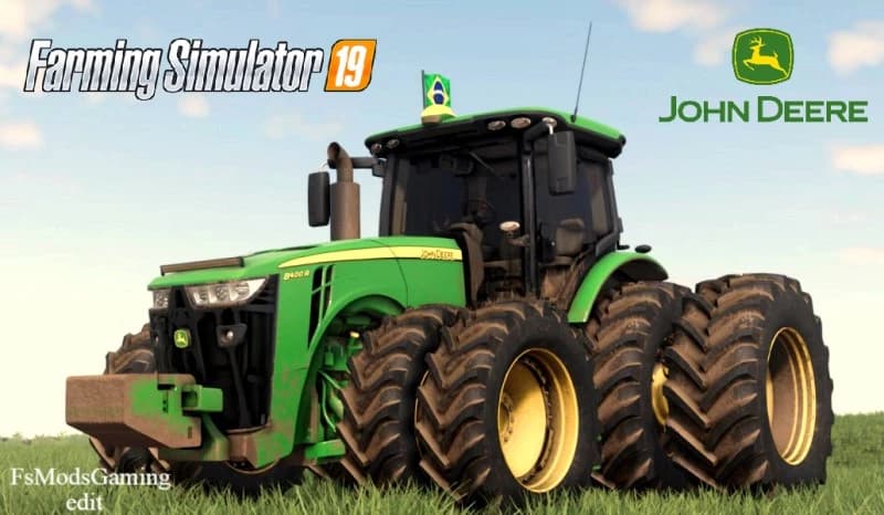 JOHN DEERE 8R BR VERSION 2018