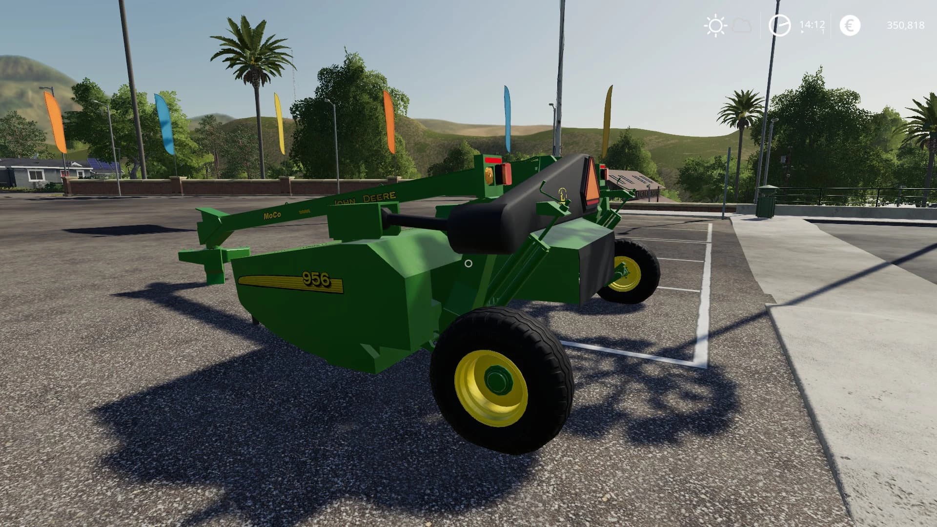 JOHN DEERE 956 MOCO