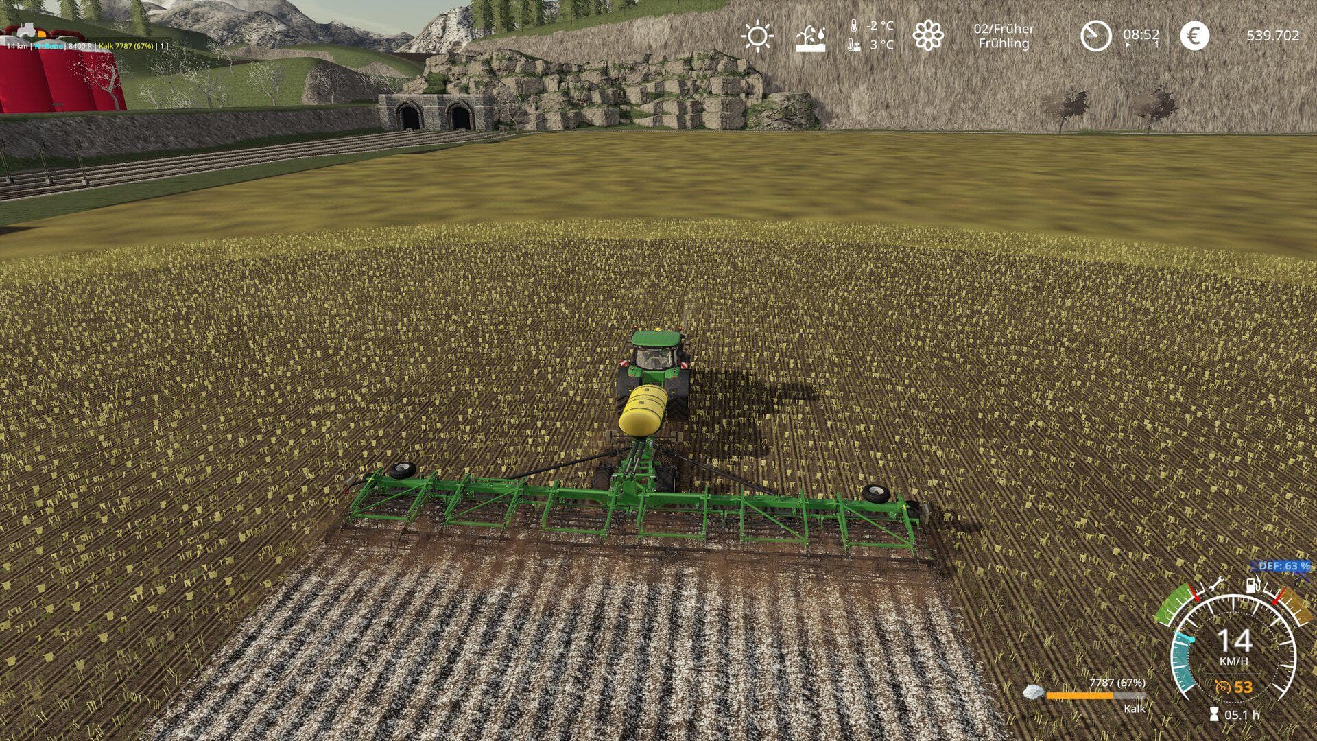 JOHN DEERE BODENBEARBEITUNG
