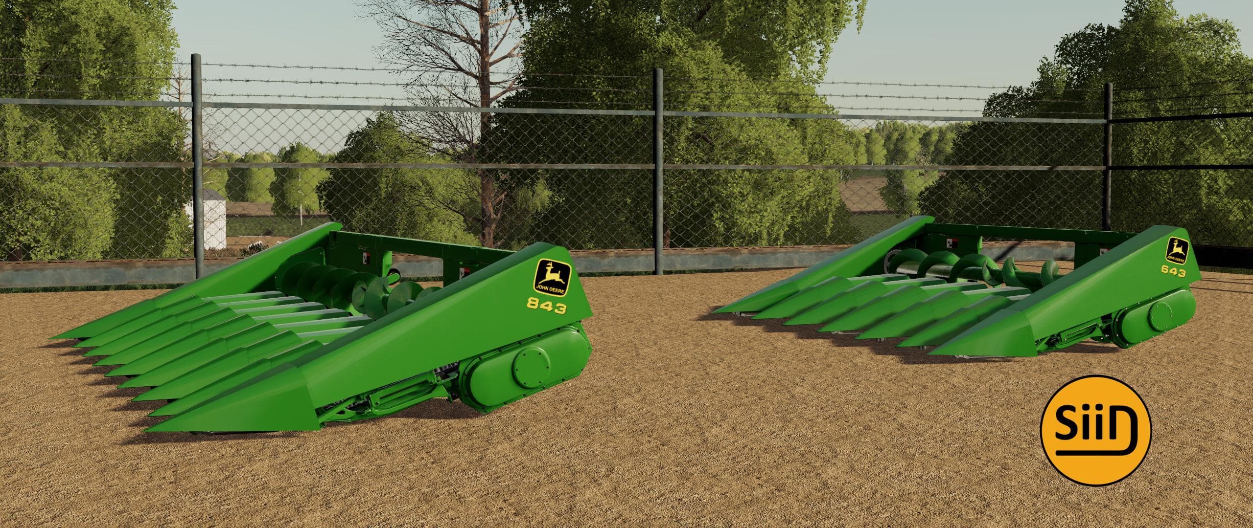 JOHN DEERE CORN HEADERS