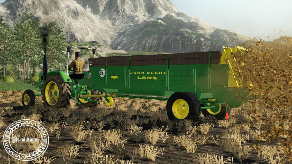 JOHN DEERE LANZ MISTSTREUER LADUS3