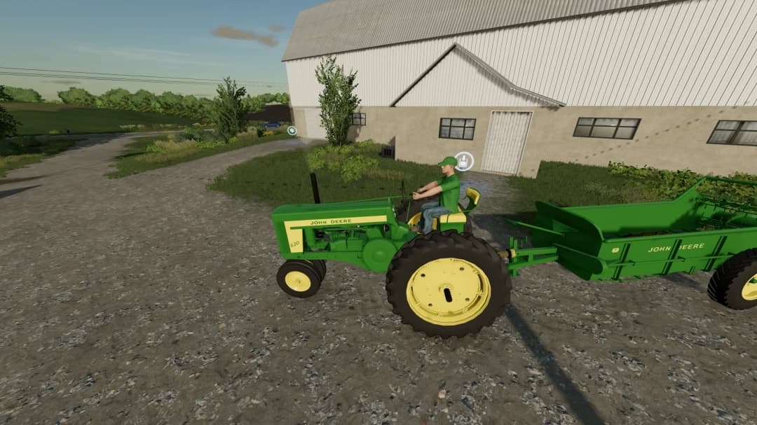 JOHN DEERE MODEL N MANURE SPREADER