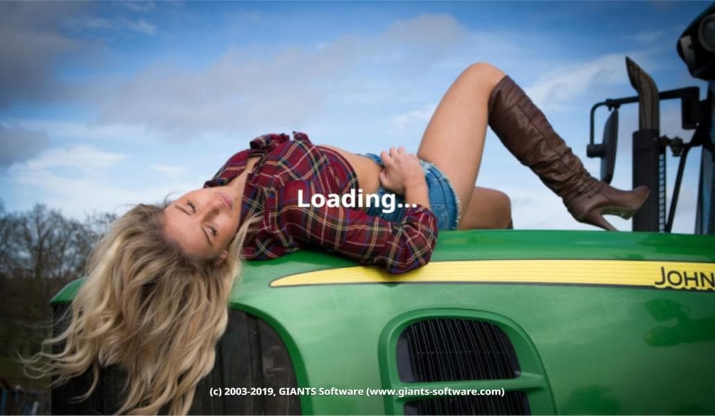 JOHN DEERE SUPER GIRL EDITION MENU BACKGROUND