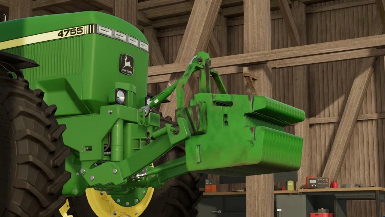 JOHN DEERE WEIGHT