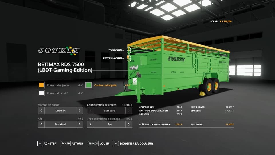 JOSKIN BETIMAX RDS 7500 REMASTERED