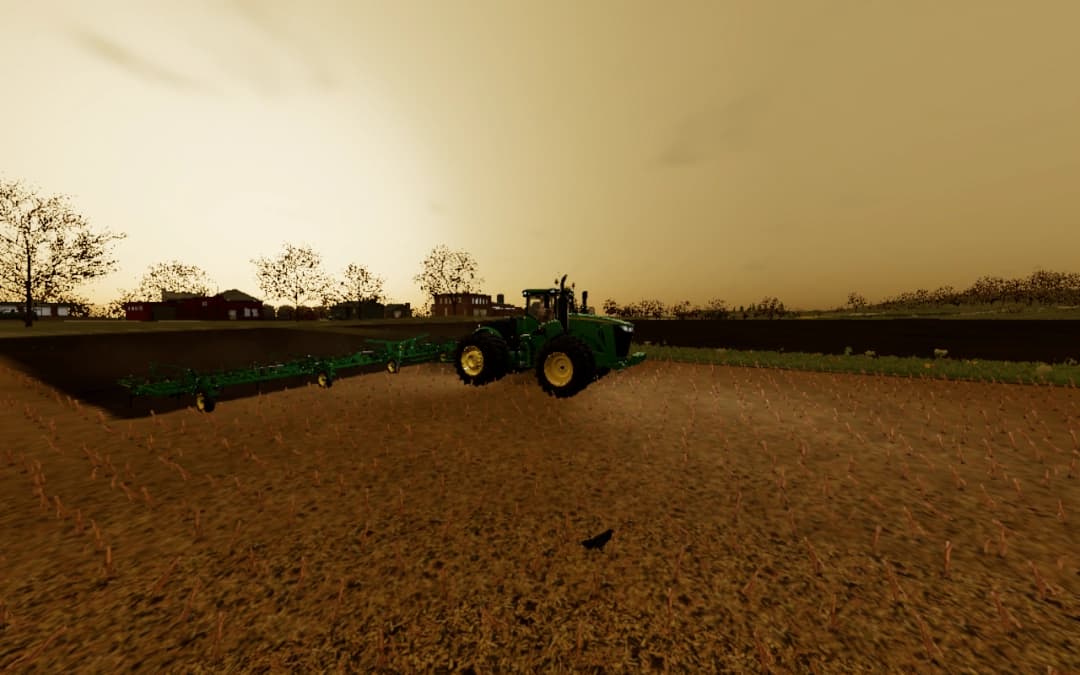 John Deere 2410 5 Section Cultivator