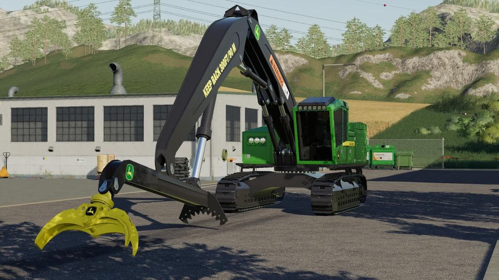 John Deere 953MH Swing