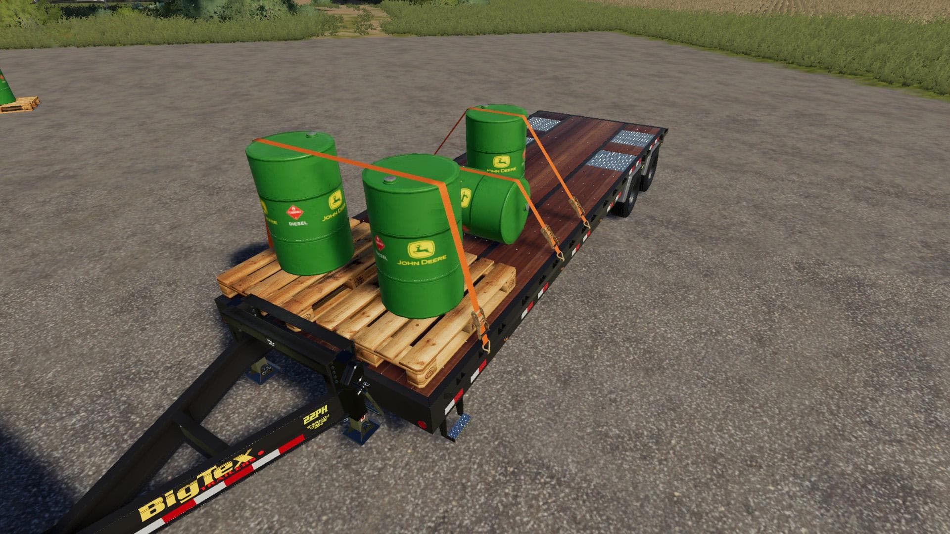 John Deere Diesel Barrel