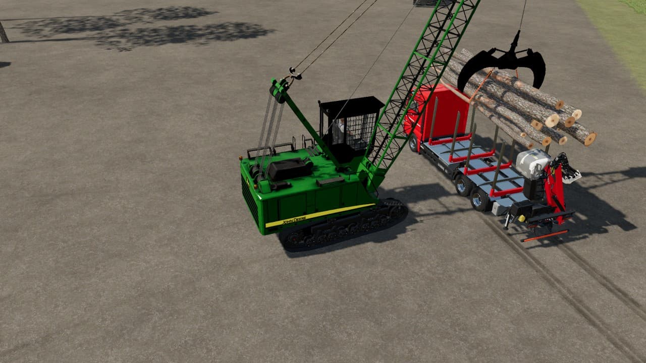 John Deere Grapple Yarder
