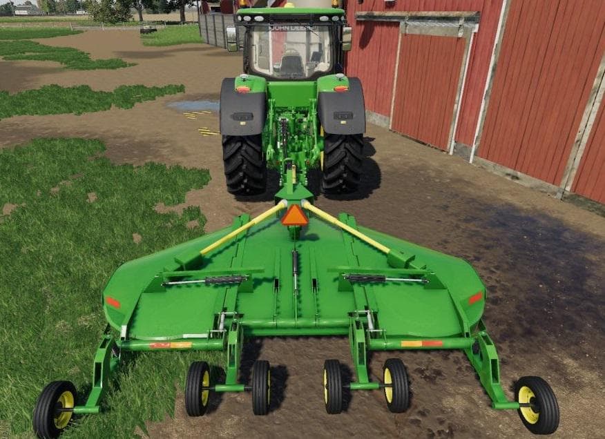 John Deere HX 15 and RHINO 4155