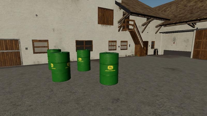 John Deere barrel