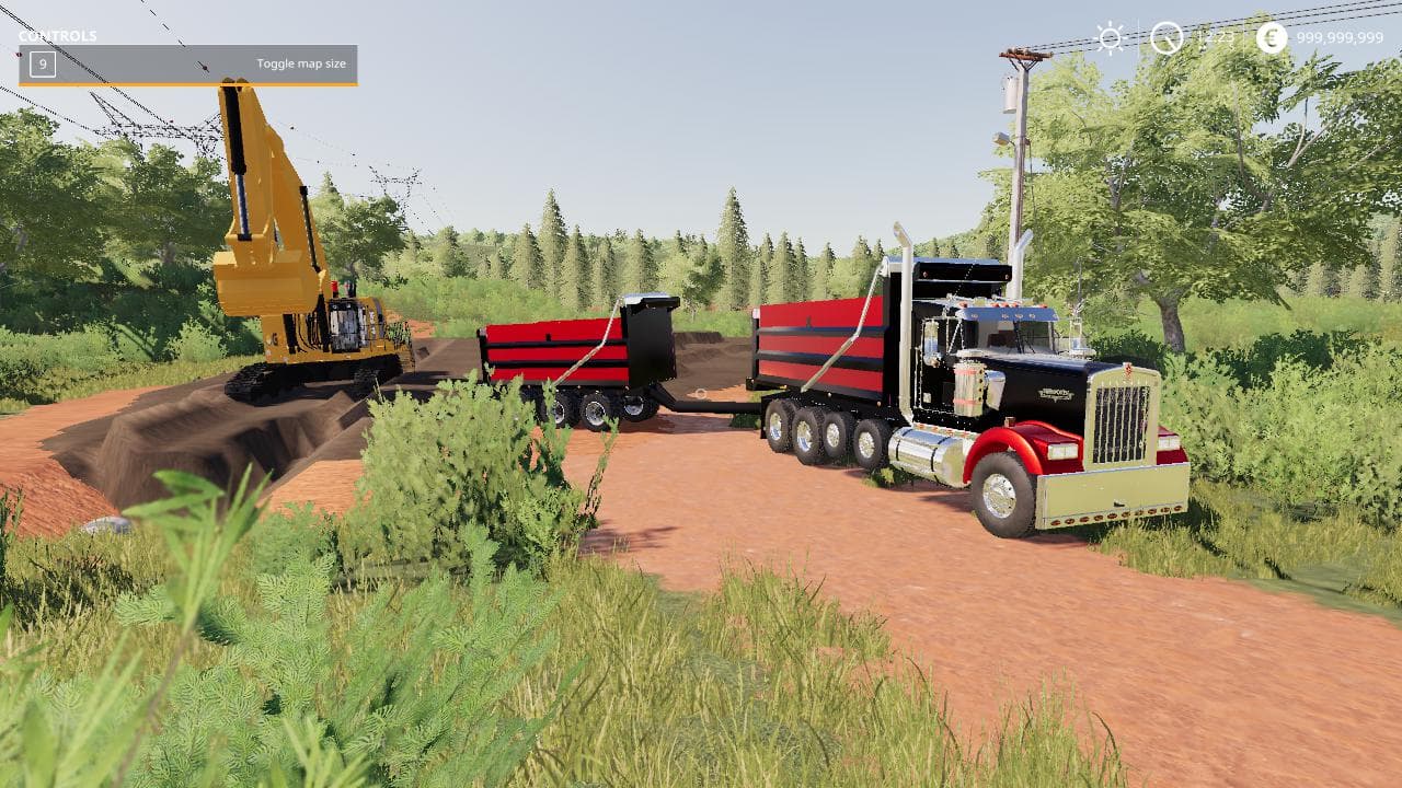 KENWORTH W900 DUMP TRUCK PACK