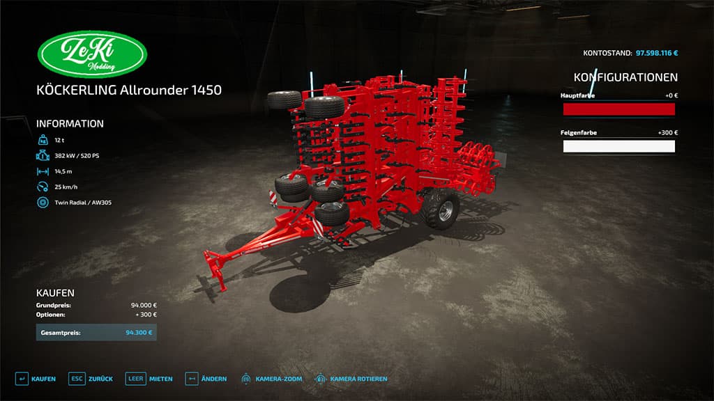 KÖCKERLING Allrounder 1450