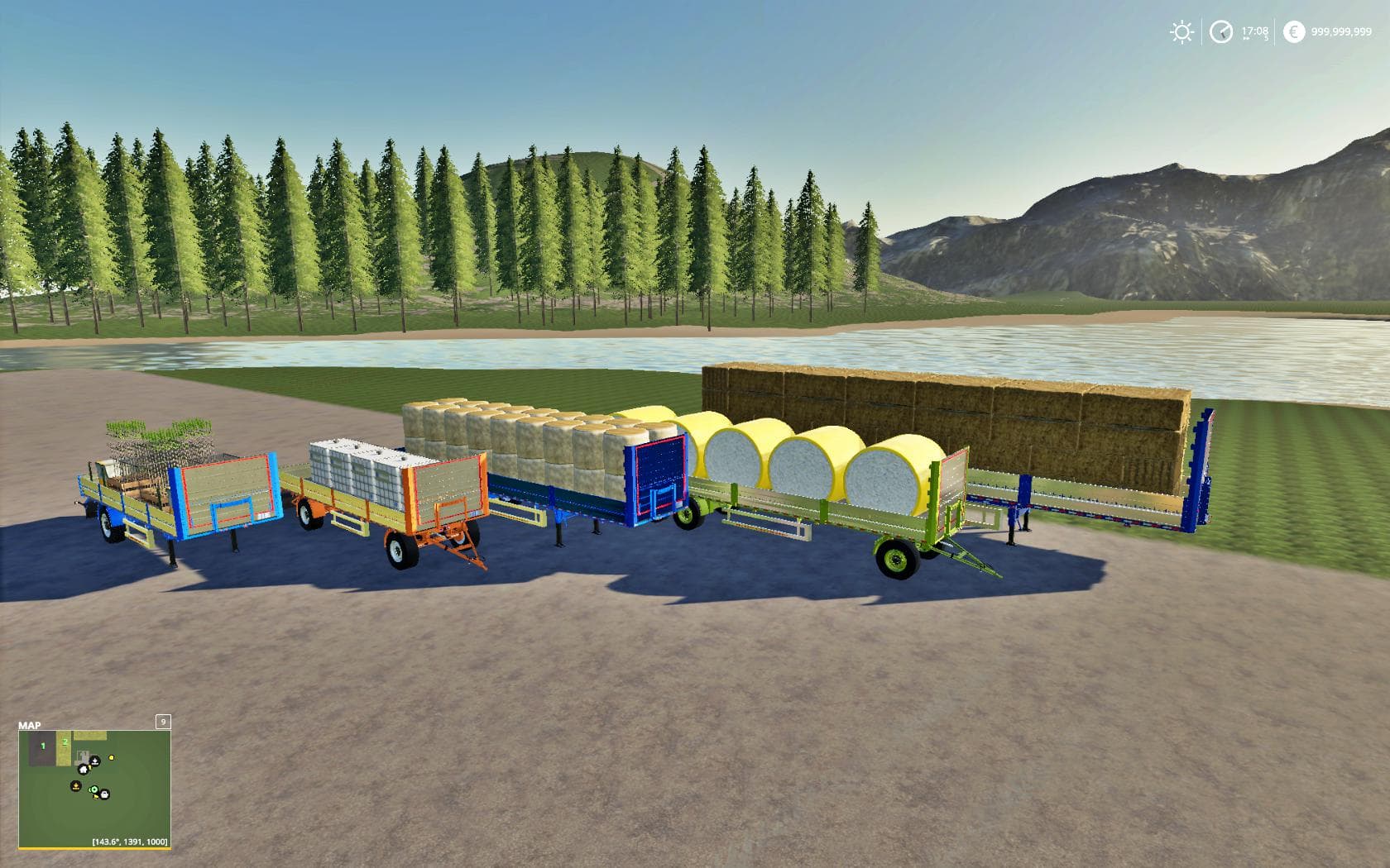 KOGEL AUTOLOADER SEMITRAILER 15M FS19