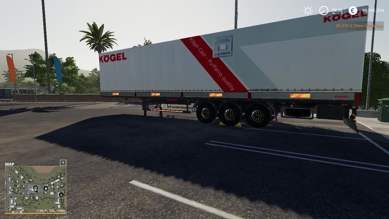 KOGEL ORIGINAL AUTOLOADER TRAILER