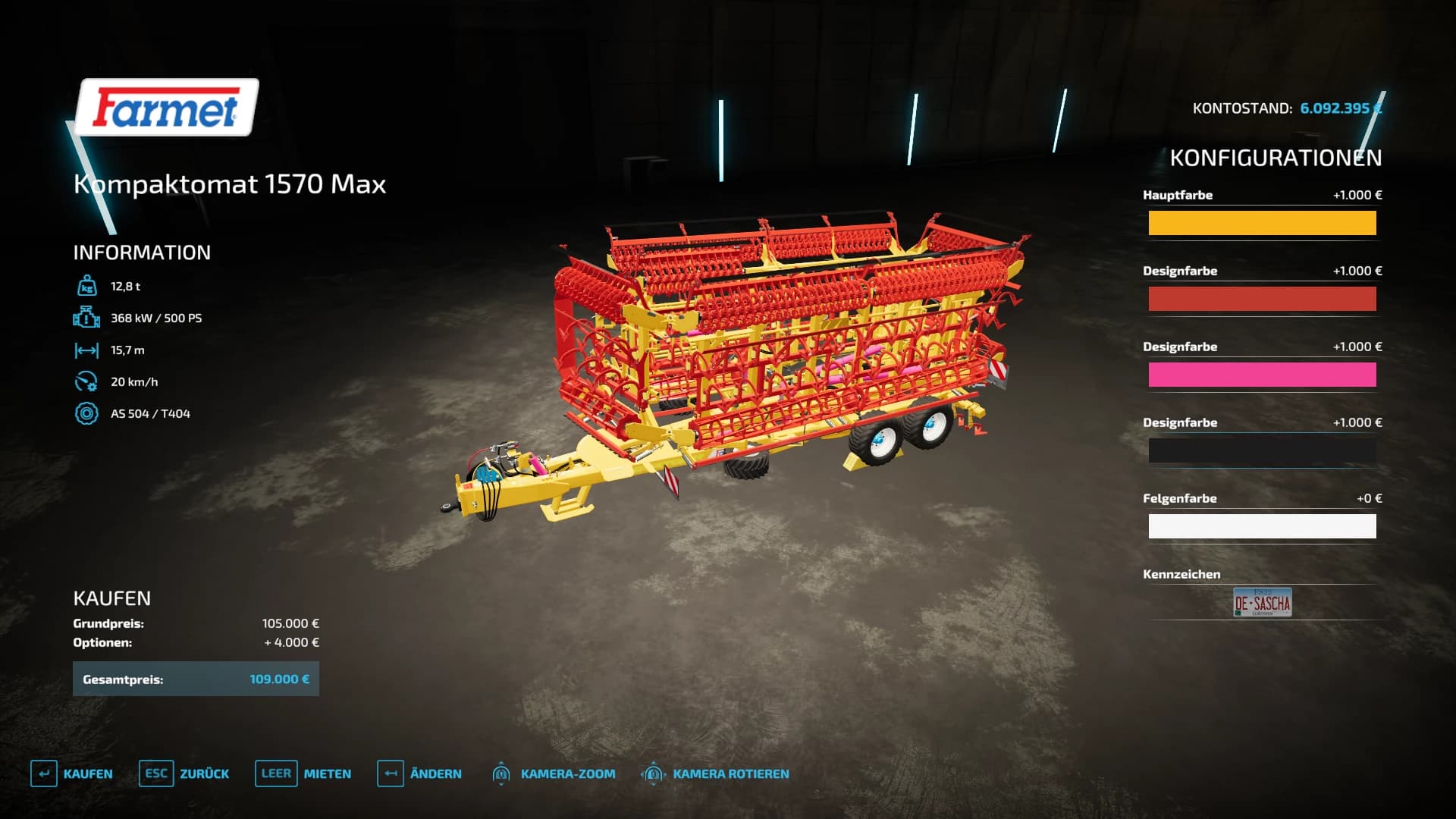 KOMPAKTOMAT 1570 MAX CULTIVATOR
