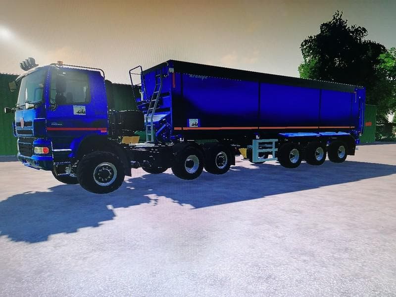 KRAMPE SB 3060 + PHONIX 6X6 AGRO TRUCK