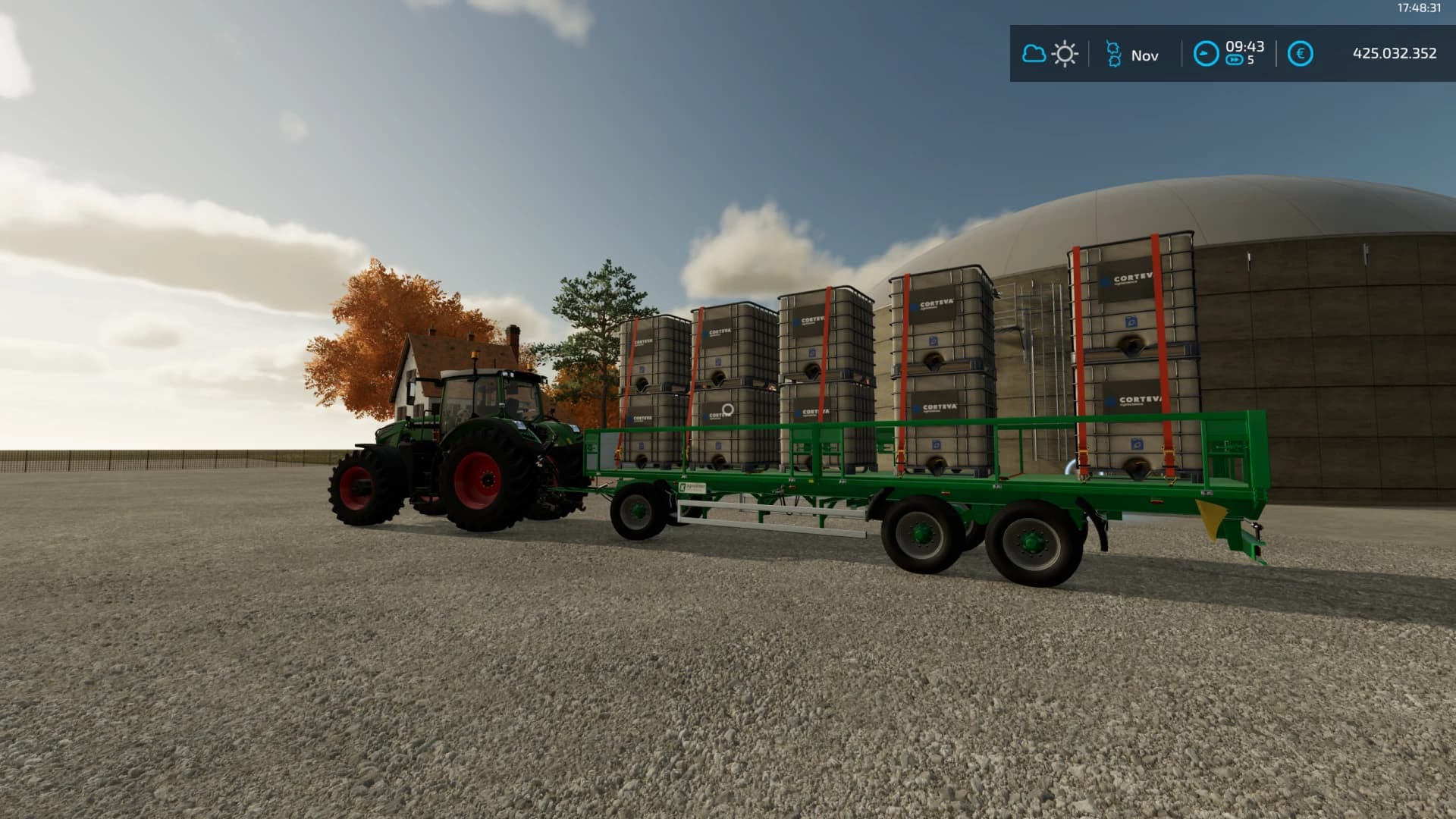KROEGER AGROLINER PWO 24 + AUTOLOAD + REAR HITCH