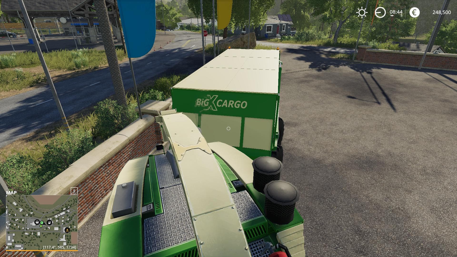 KRONE BIG X 1180 CARGO CONVERTED
