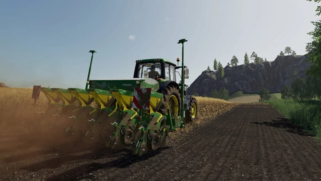KVERNELAND OPTIMA V FOR ALL IN-GAME CROPS