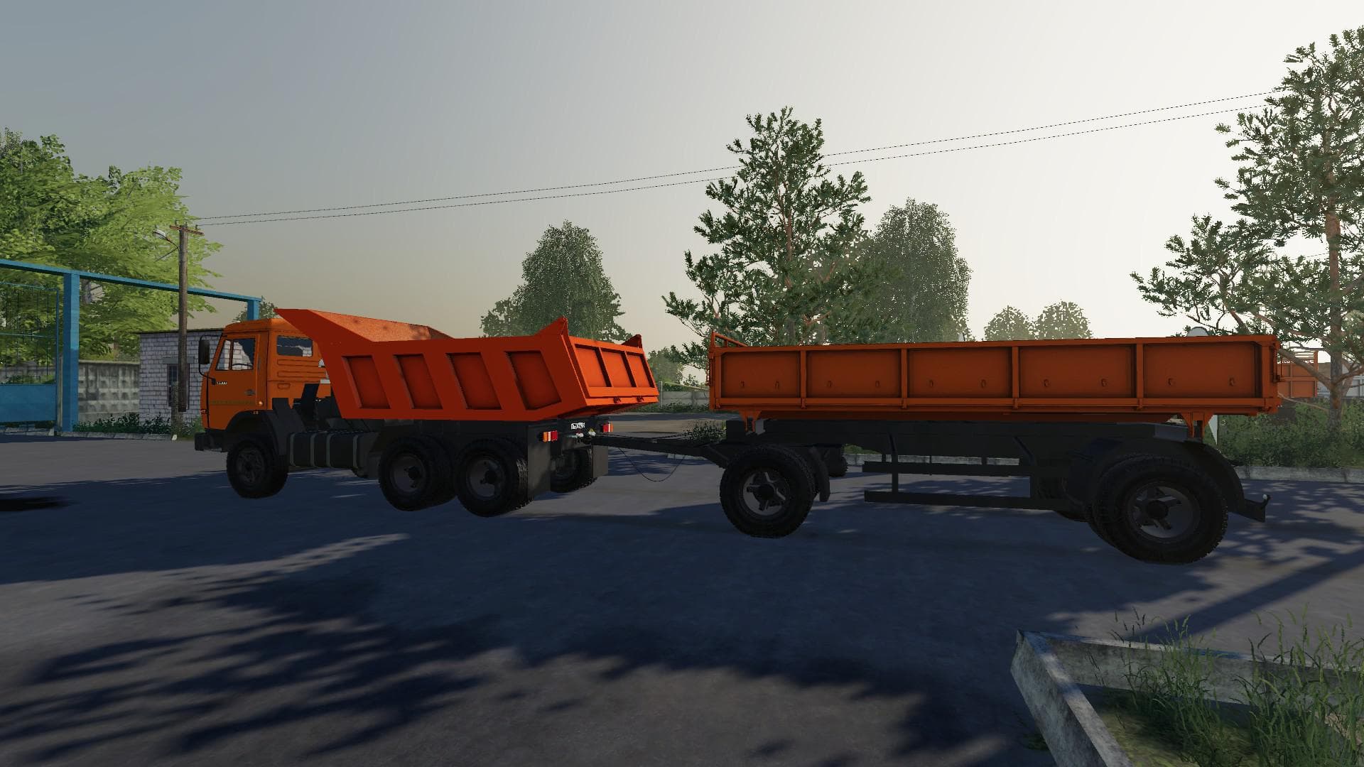 Kamaz 55111 sovok