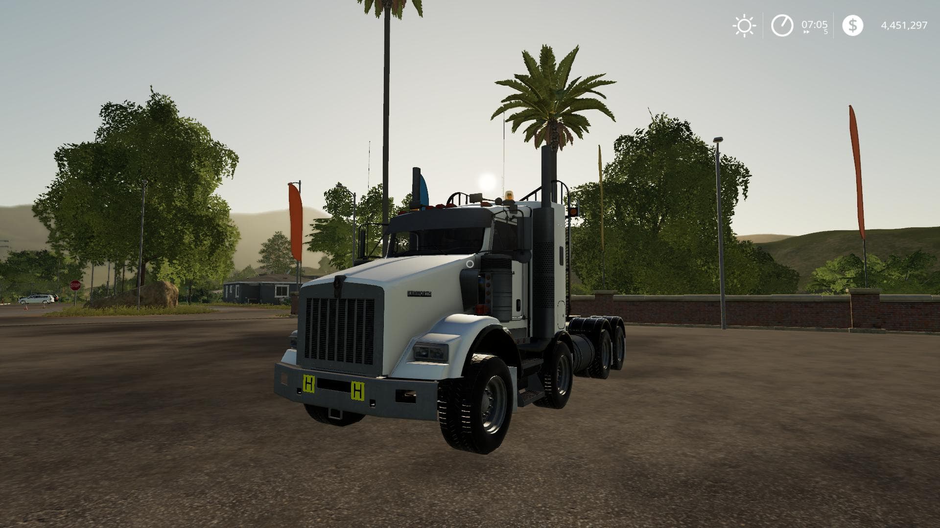 Kenworth T800B TwinSteer