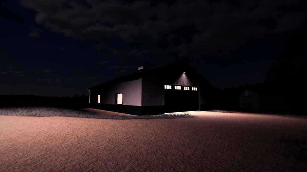 LARGE ENCLOSED SHED