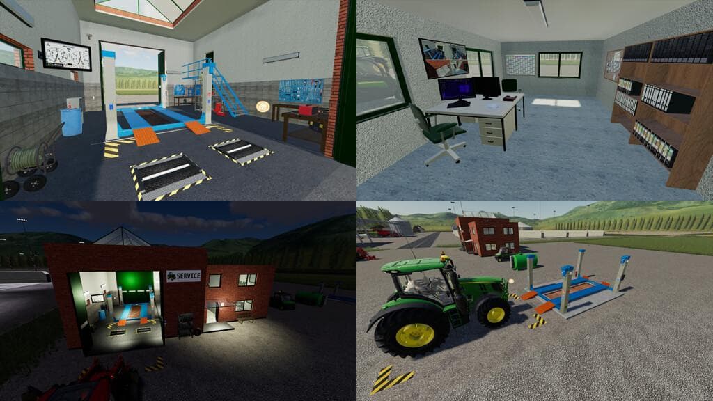 LARGE FARM WORKSHOP