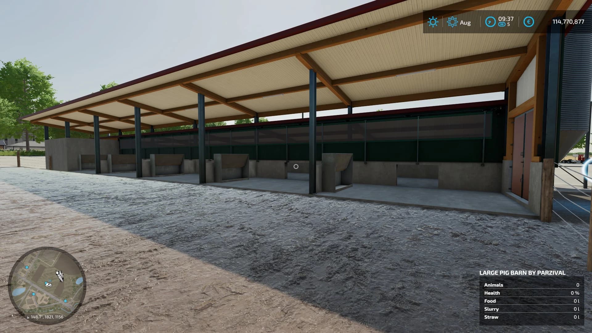 LARGE PIG BARN