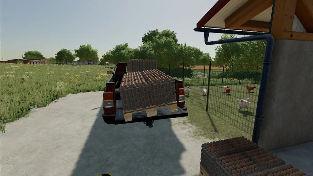 LIFTABLE PALLETS AND BIG BAGS