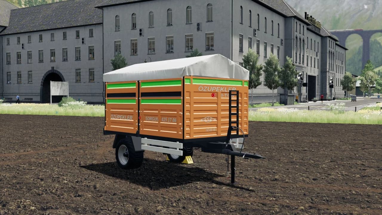 LIZARD ÖZÜPEKLER 8 TONS TRAILER