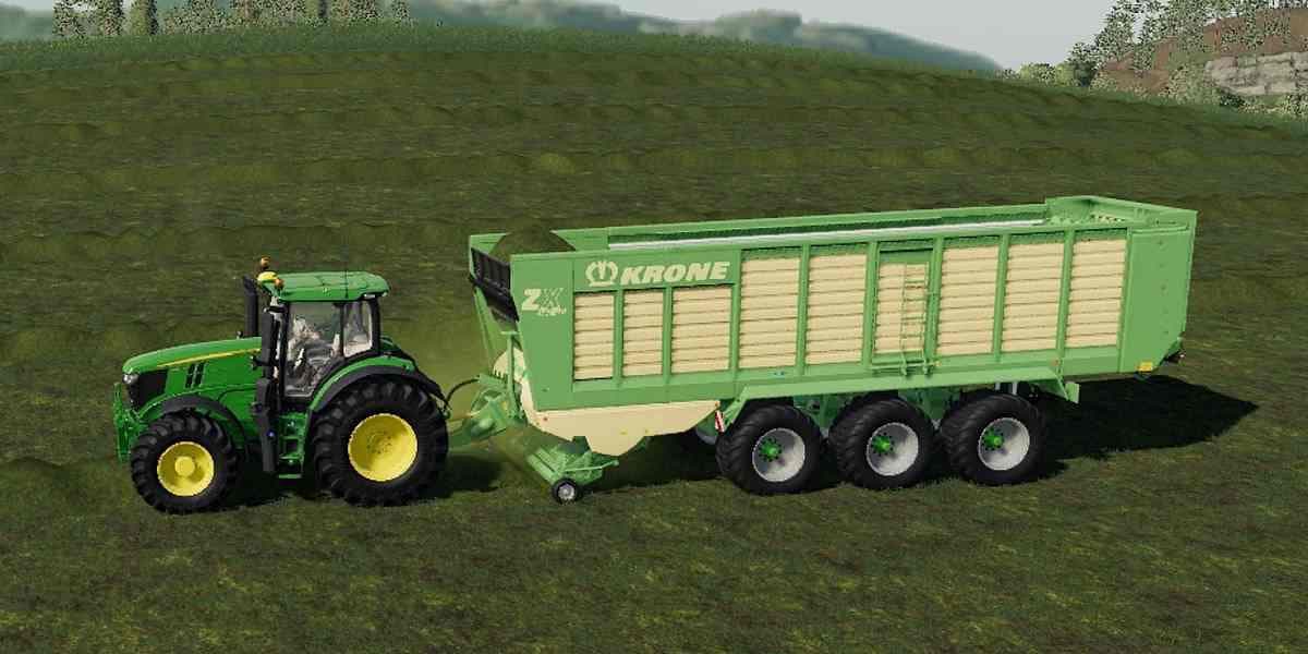 LOADING WAGON KRONE USED
