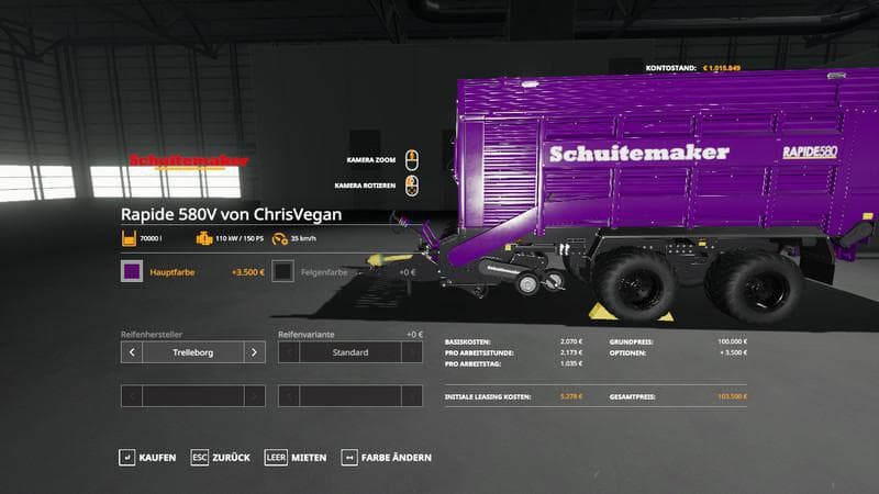 Ladewagen Modpack Color / Chrome Edtion