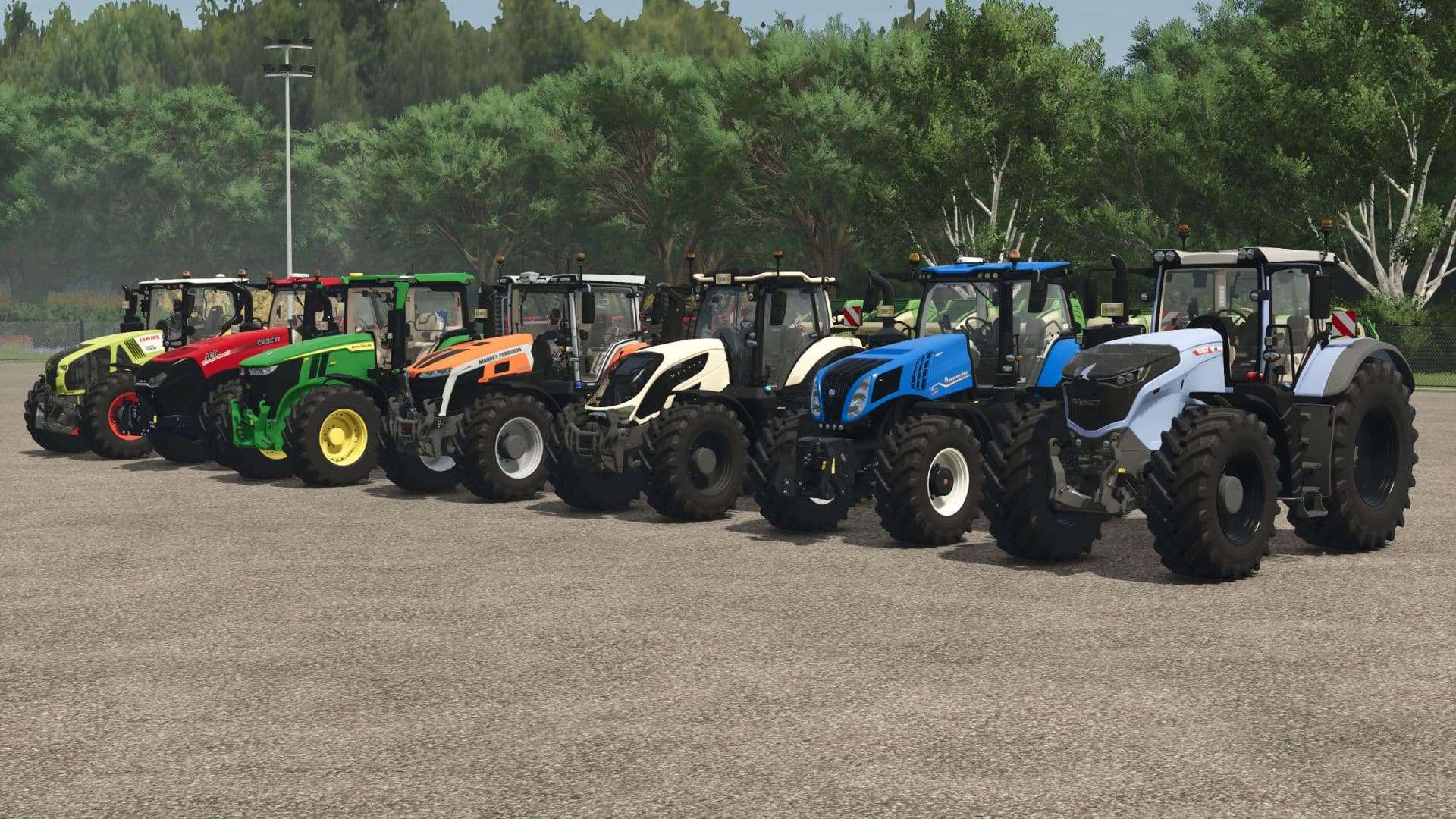 Large tractors Bundesliga edition