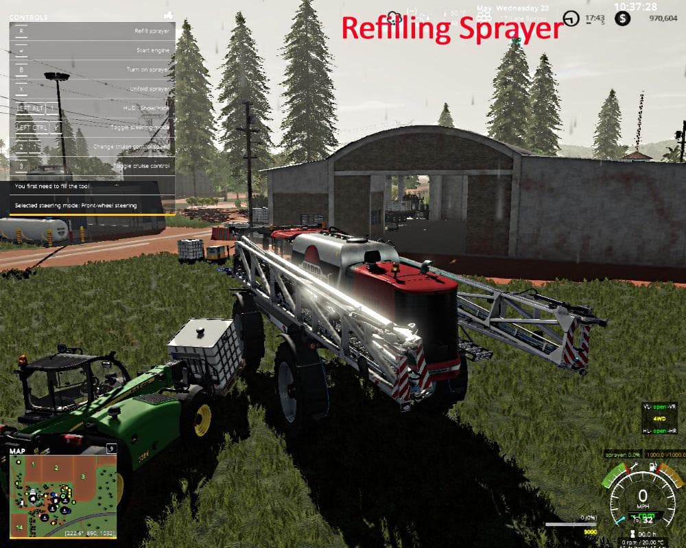 Liquid crop protection