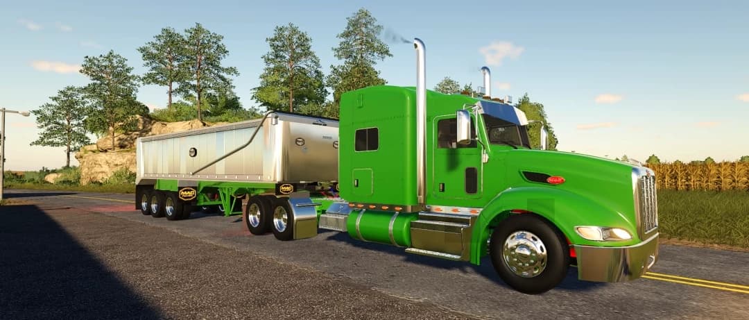MAC FRAMED END DUMP TRAILER