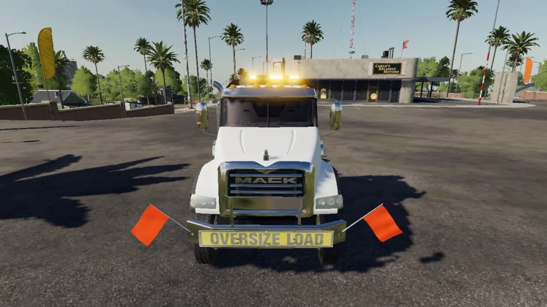 MACK GRANITE SEMI OVERSIZE LOAD TRUCK