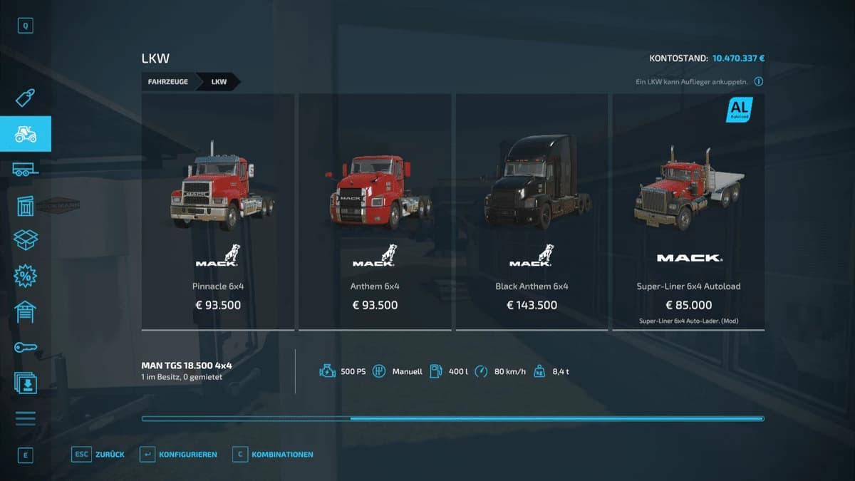 MACK SUPER-LINER 6X4 AUTOLOAD